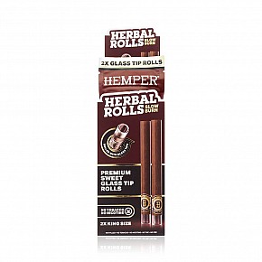 Hemper | King Size Rolls med Glasfilter (2-pack)