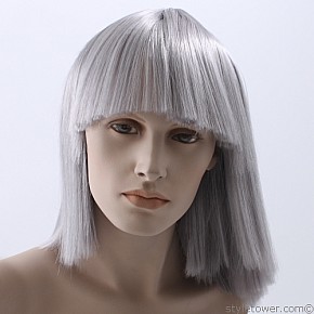 Peruk Japan Silvergrå Peruk Japan Silvergrå